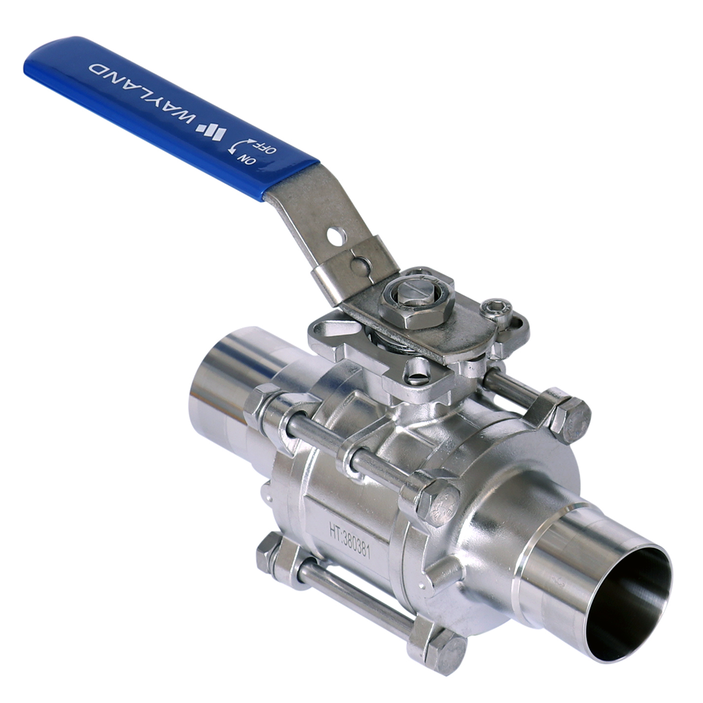 Encapsulated 2-Way Ball-Valve