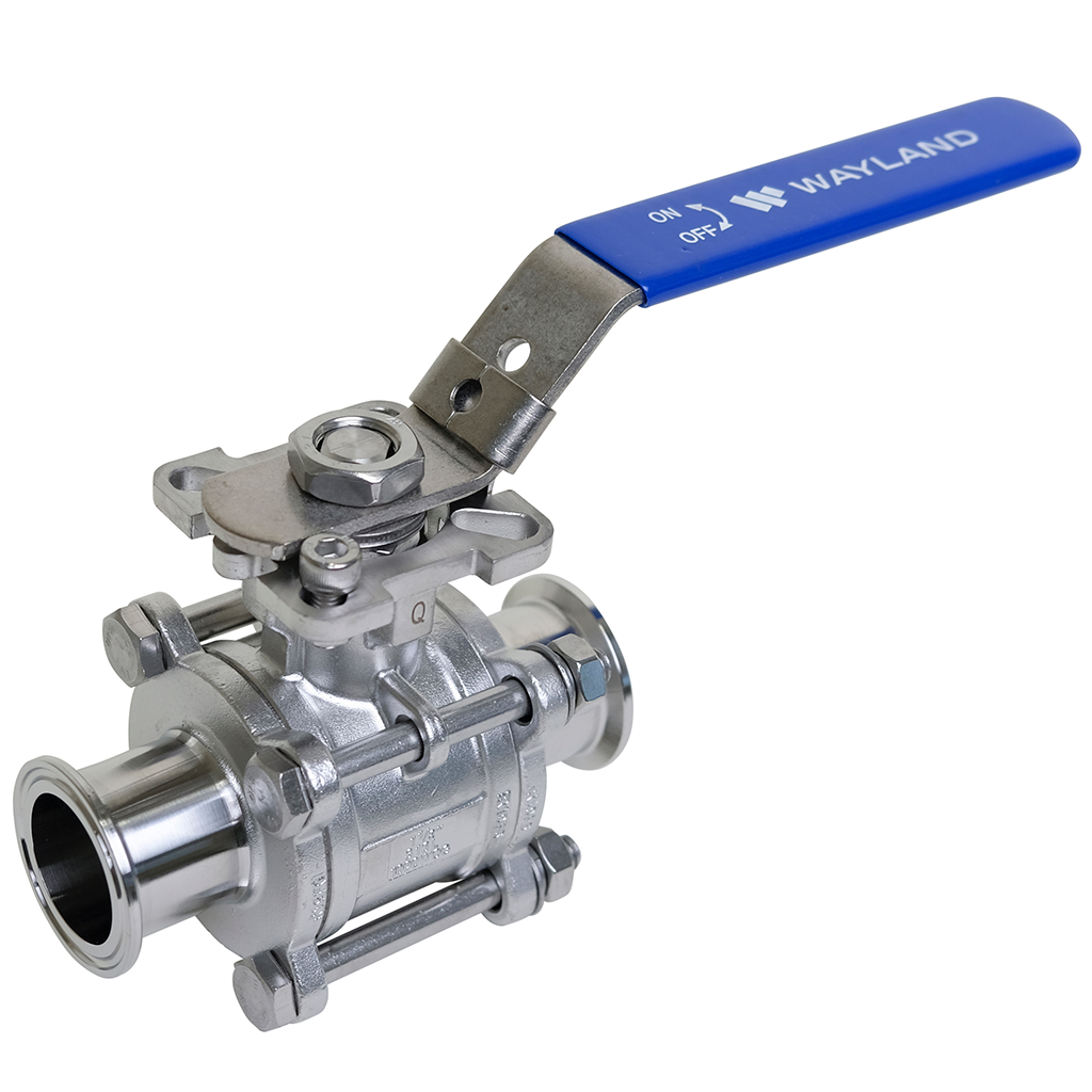 Encapsulated 2-Way Ball-Valve